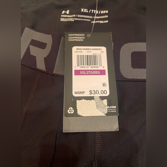 New Men’s Under Armour Heatgear Shorts Cooling Size XXL - Picture 5 of 8